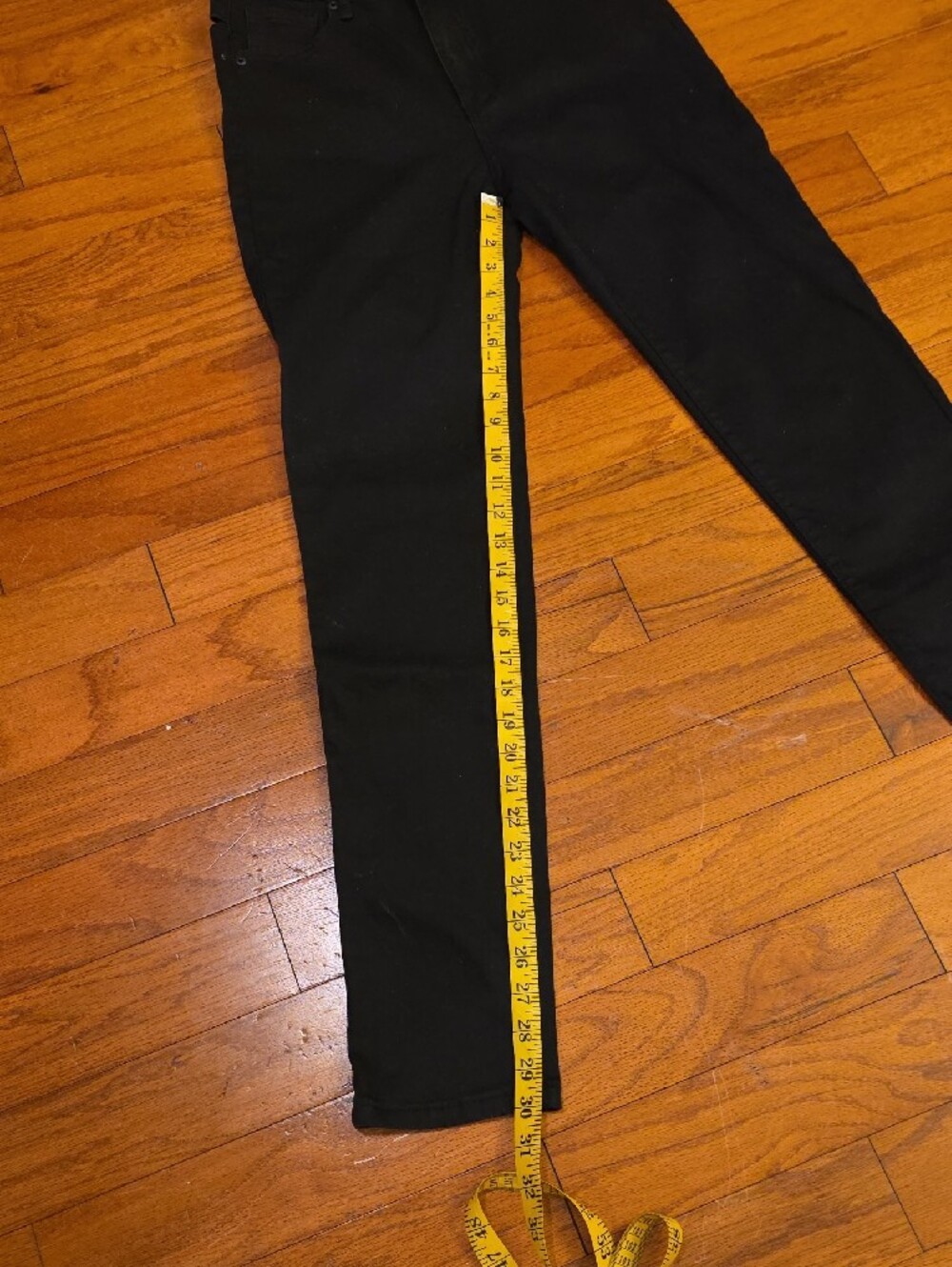 AKIRA Black High-Rise Skinny Jeans for Women Sz 9 - Picture 5 of 8